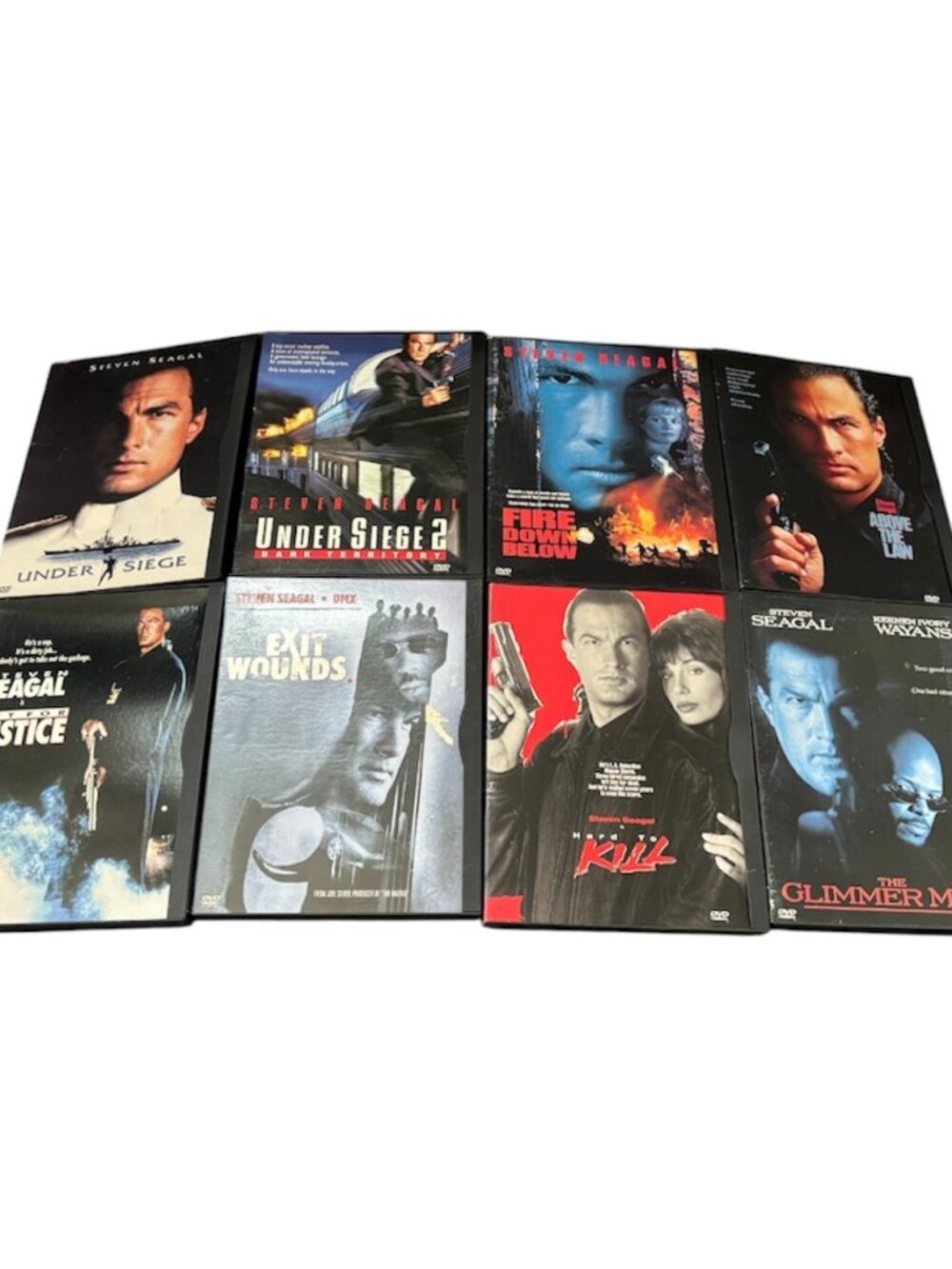 Steven Seagal Collection (16-Movie DVD Lot) Action Crime Thriller OOP Snapcase
